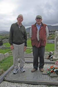 Aaron and Barry, Kilcashel Cemetery
