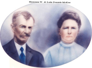 Shannon and Lula Daniels McKee